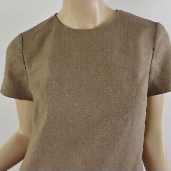 Banana Republic | Gold Fleck Dress - Picture 2 of 6